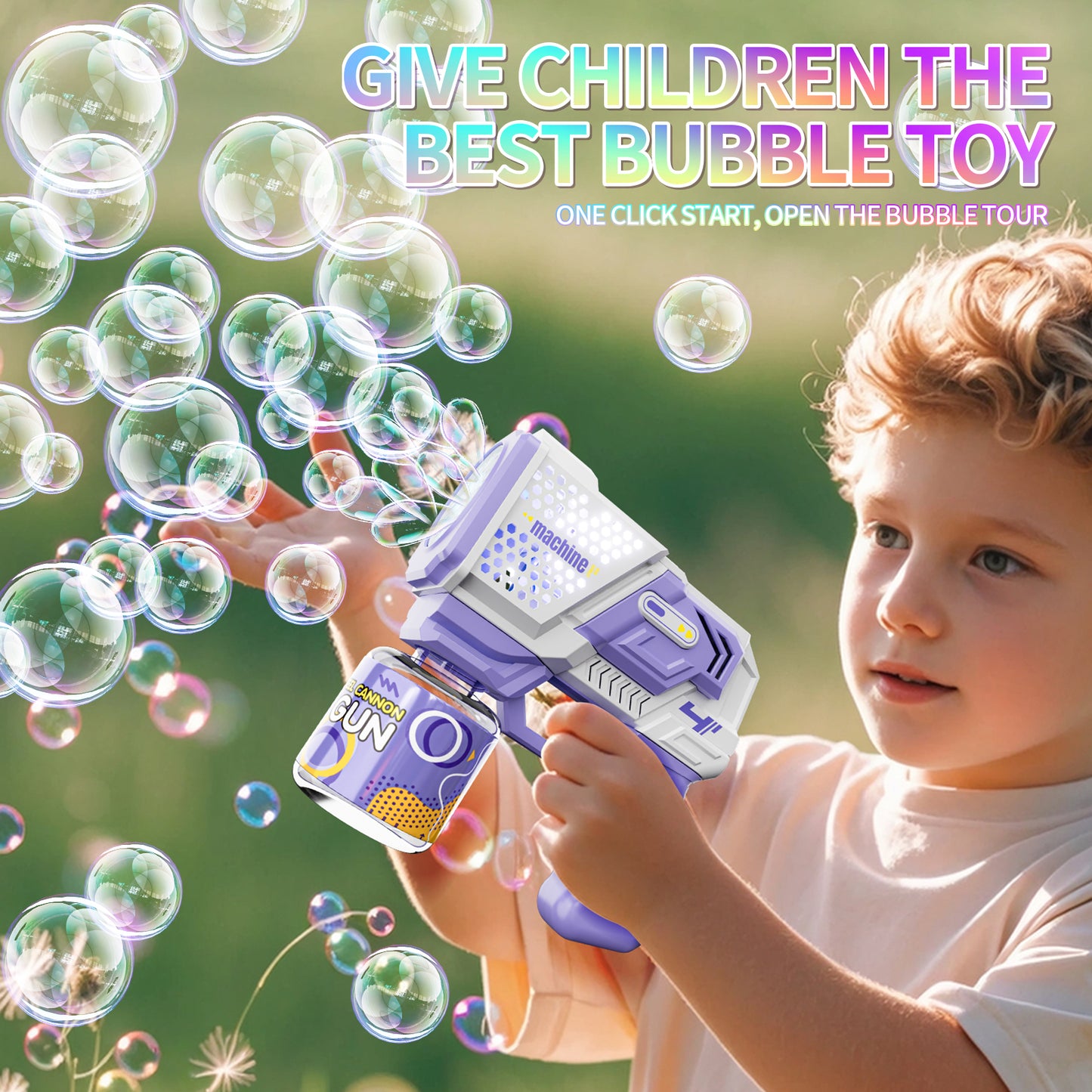🫧 Magic Bubble Gun – Endless Fun for Kids & Family!