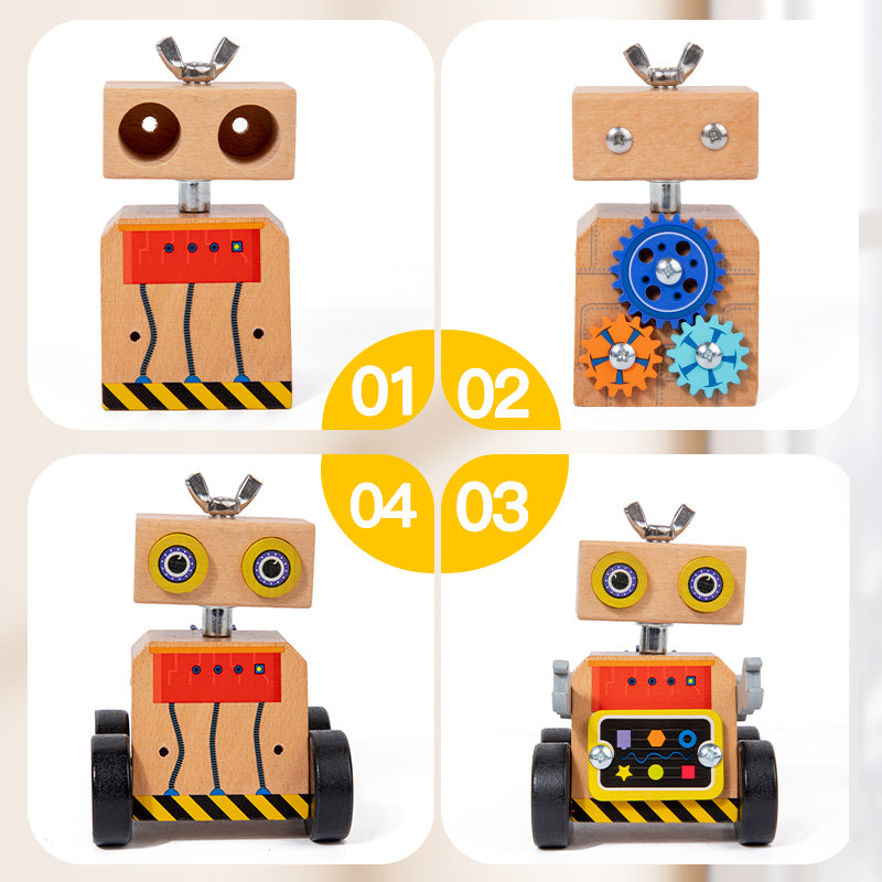 DIY Robot Building Blocks Set