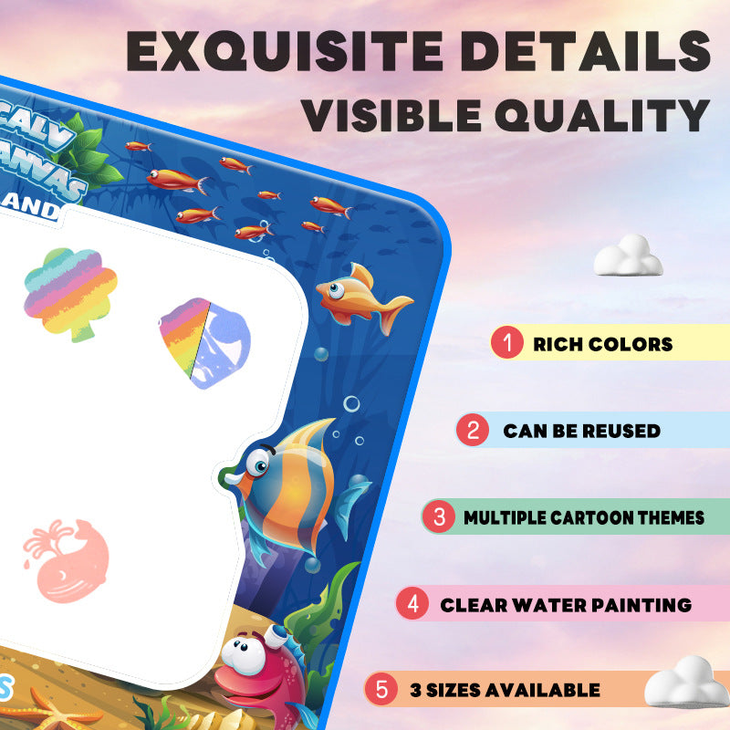 Magic Water Coloring Mat