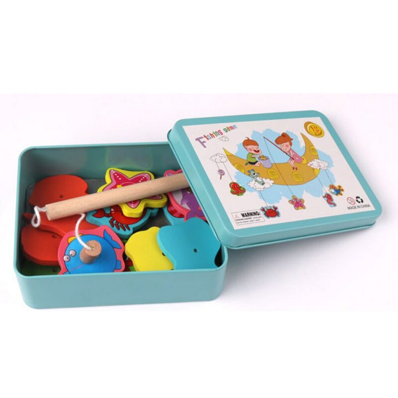 Magnetic Fishing Toy Set Sea Animals