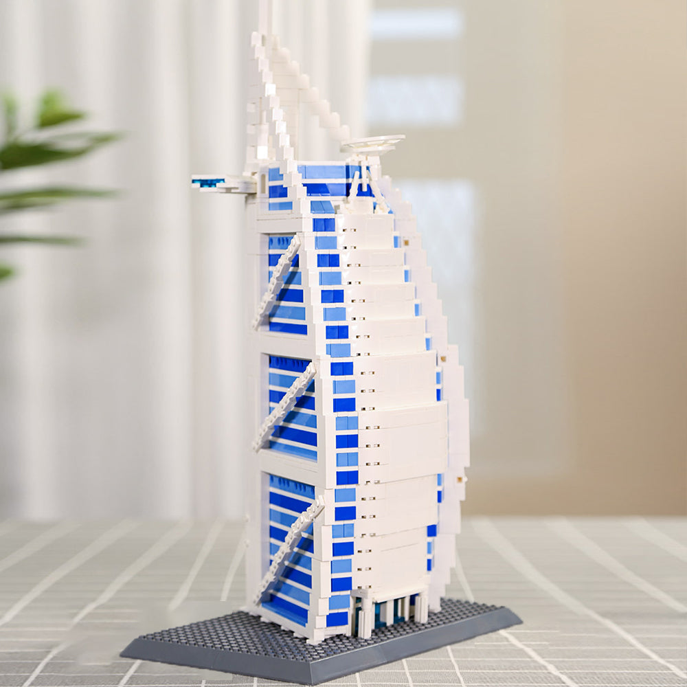Dubai Burj Al Arab Building Blocks 1306 PCS
