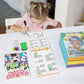 Set of 3 Reusable Tracing Copybook Set – Handwriting Practice Workbook for Kids