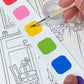 Creative 3-in-1 toy for developing girls' manual skills