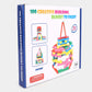 🧩 100 Colorful Wooden Pieces