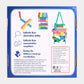 🧩 100 Colorful Wooden Pieces