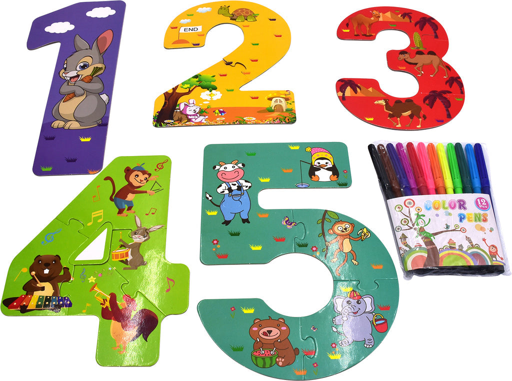 Number Matching Puzzle Game