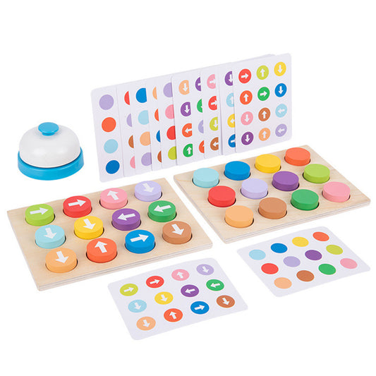 Montessori-Color-Arrow-Direction-Board-Game-Children-Toys-Wooden-Sorter-Parent-Child-Interactive-Thinking-Training-Puzzlexxxxxzxz