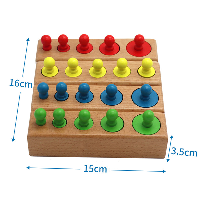 Montessori Wooden Cylinder