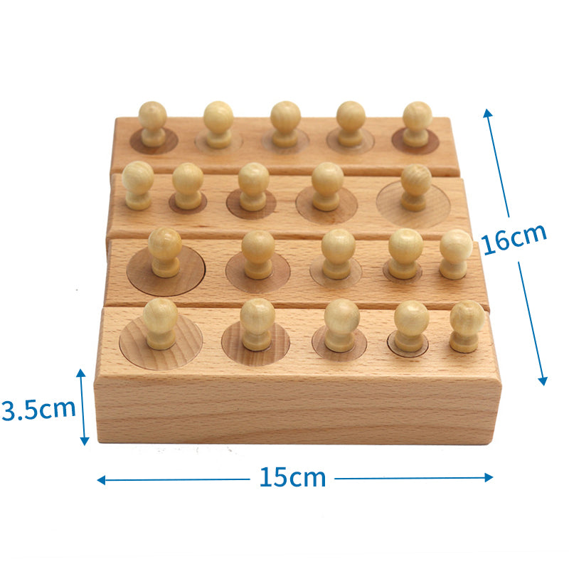 Montessori Wooden Cylinder