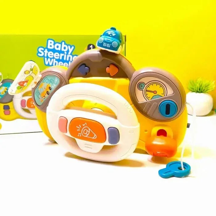 Baby Musical Steering Wheel Toy – Interactive Driving Fun for Toddlers