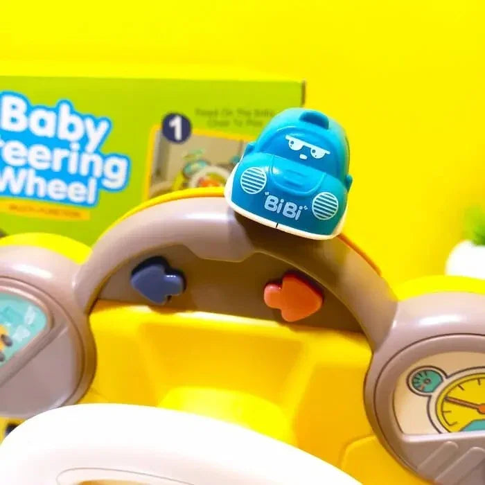 Baby Musical Steering Wheel Toy – Interactive Driving Fun for Toddlers