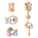 Baby Wooden Rattle