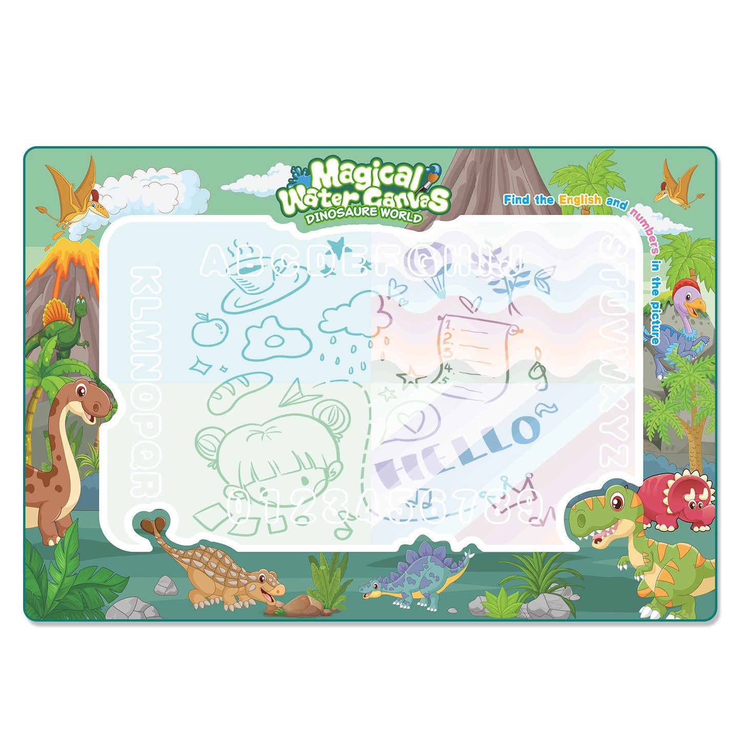 Magic Water Coloring Mat