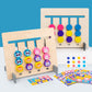 Logico Four color game - Animals/ Colored Discs  Animals