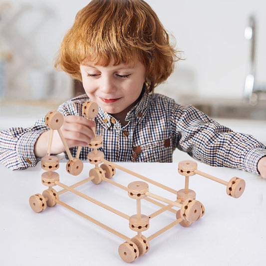 Sticks for building models and creativity