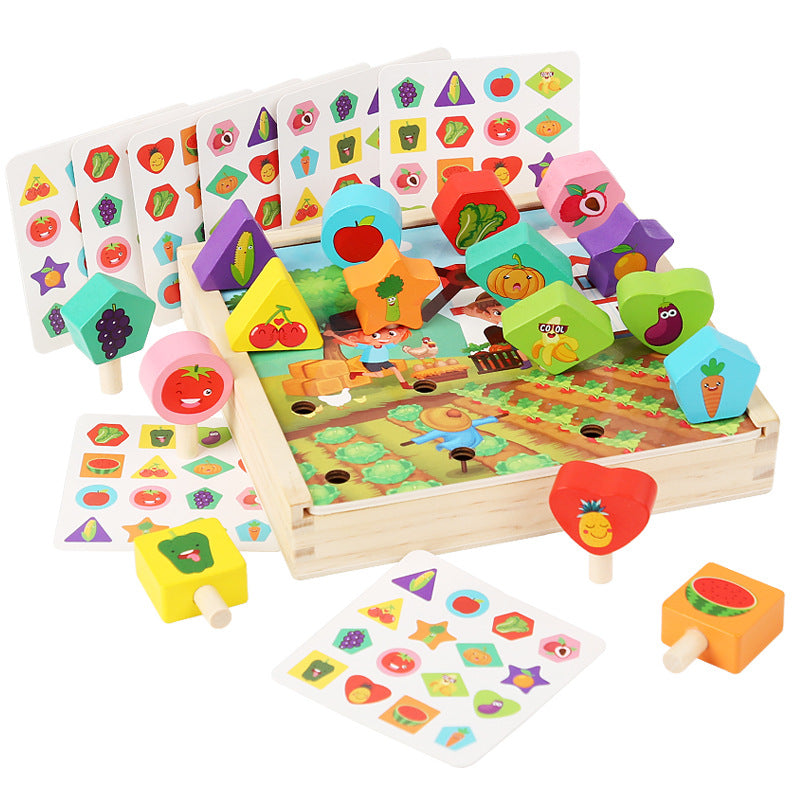 Fruit and vegetable puzzle