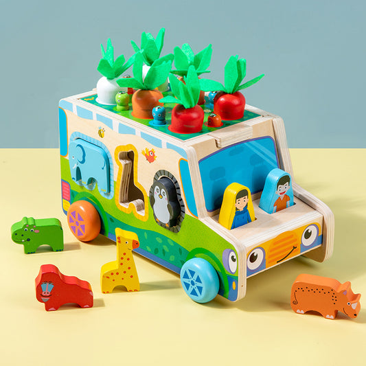 Multifunctional early education car