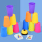 Stacking cups battle