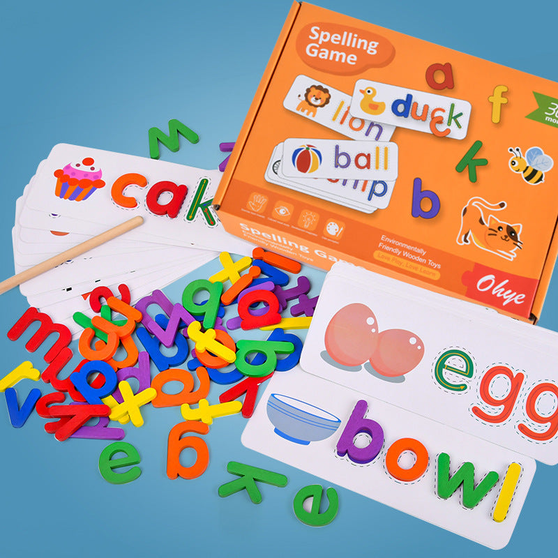 Spelling game box