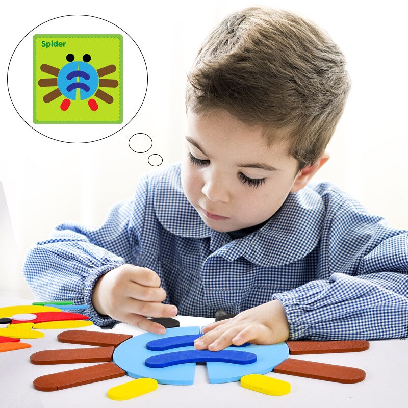 Montessori fun puzzle