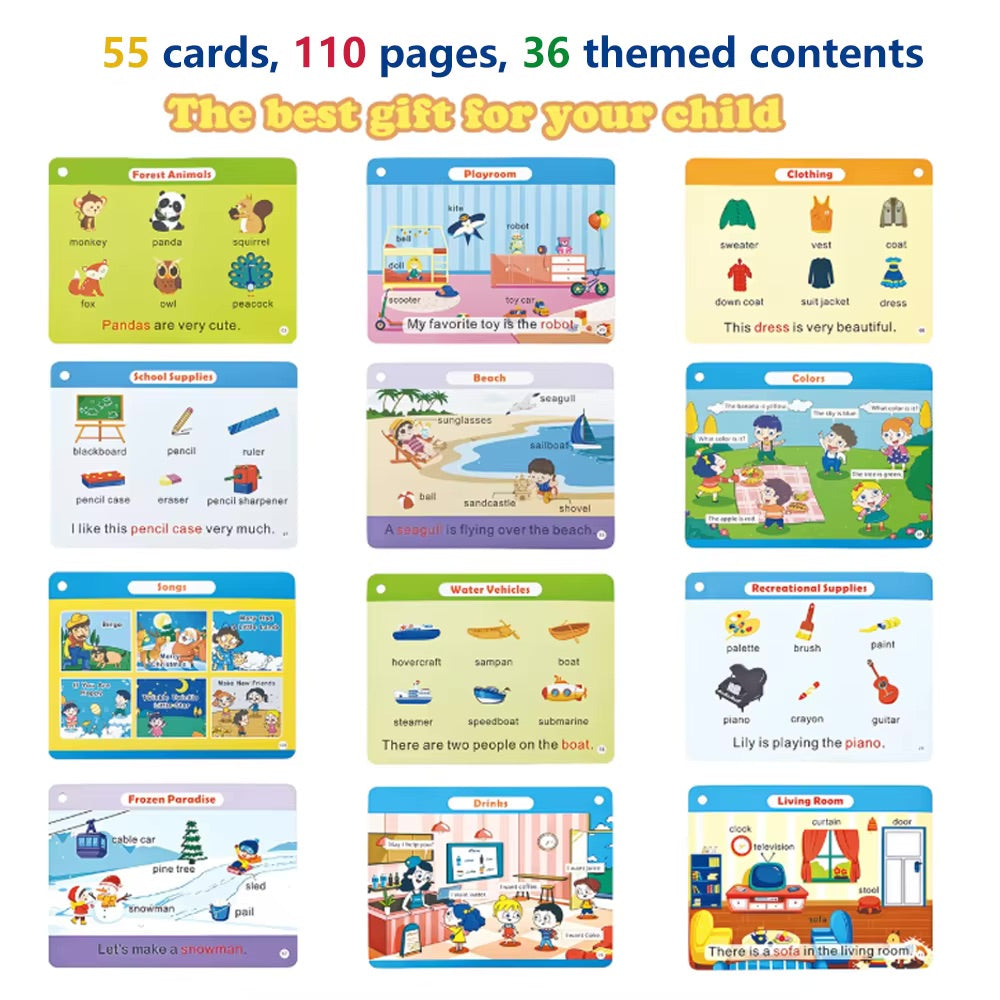 English Phonics Flash Cards