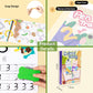 Set of 3 Reusable Tracing Copybook Set – Handwriting Practice Workbook for Kids