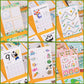 Set of 3 Reusable Tracing Copybook Set – Handwriting Practice Workbook for Kids