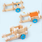 114 pcs DIY Wooden Building Blocks Set