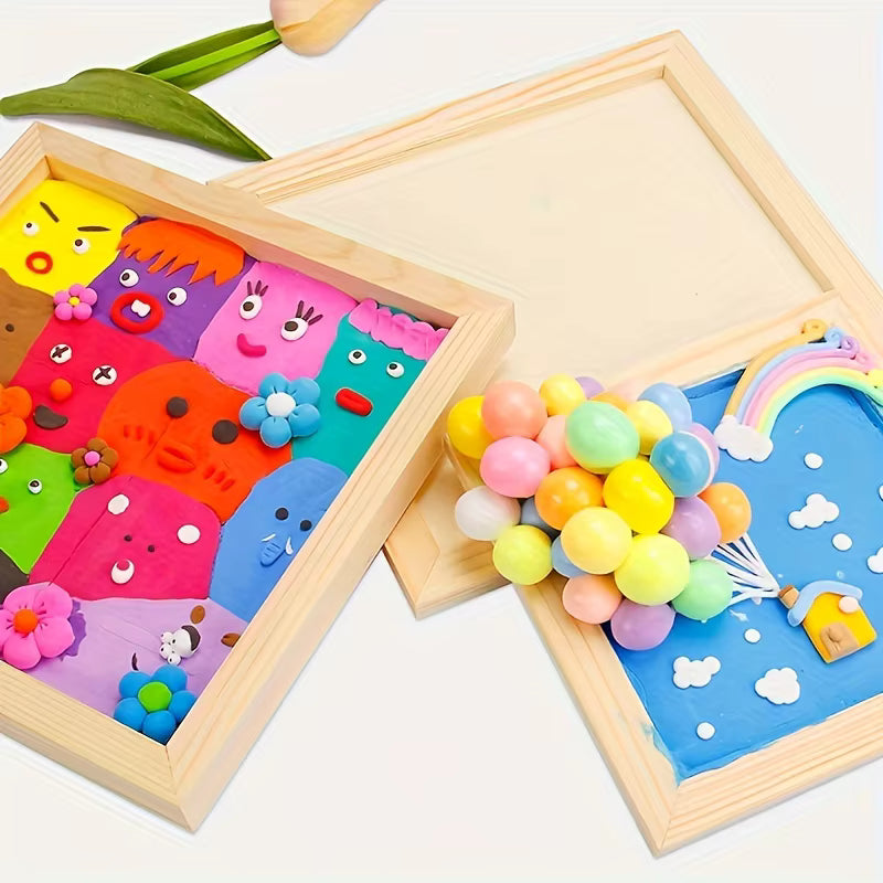 DIY Clay Creative Frame Modeling 48 colors