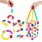 108 pcs Magnetic Building Telescopic STEM Set