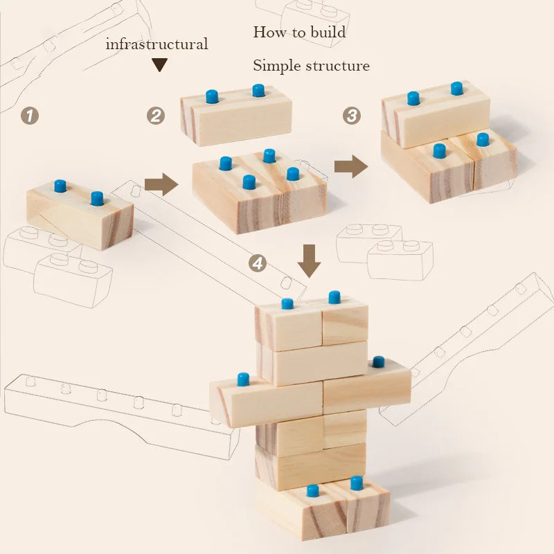 100 pcs the littel architect