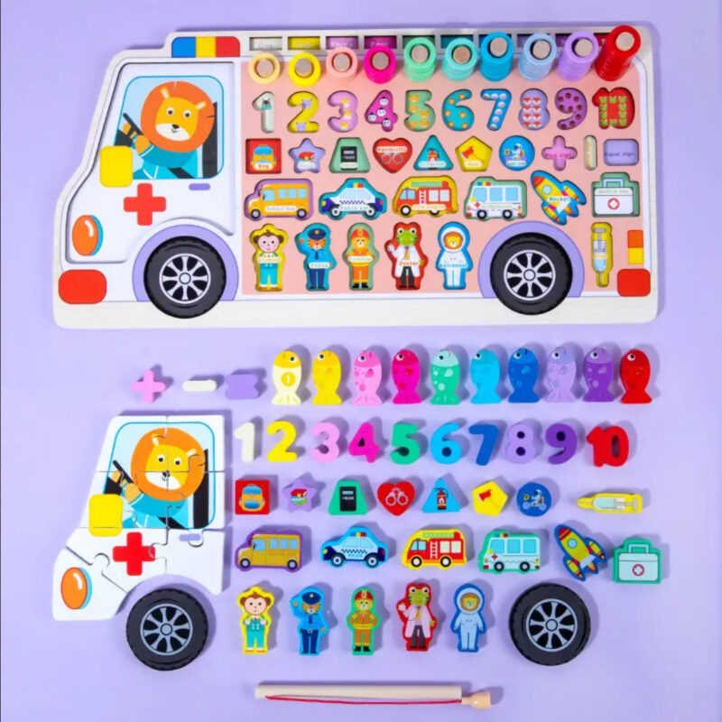 Wooden Educational Panel