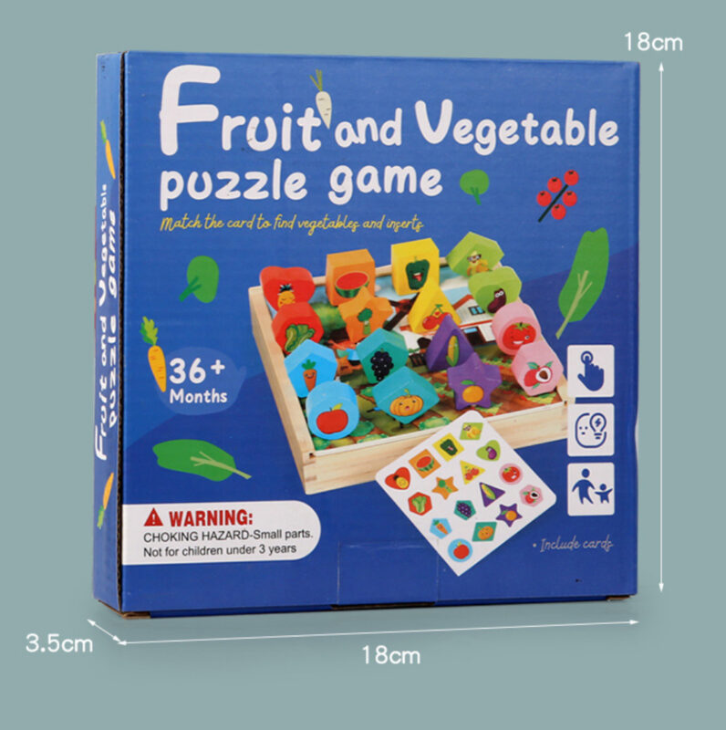 Fruit and vegetable puzzle