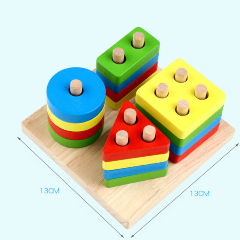 Early education geometry board