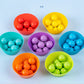 Number beads matching