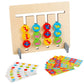 Logico Four color game - Dinosaurs/ Colored Dials  Dinosaurs