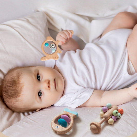 Baby Wooden Rattle