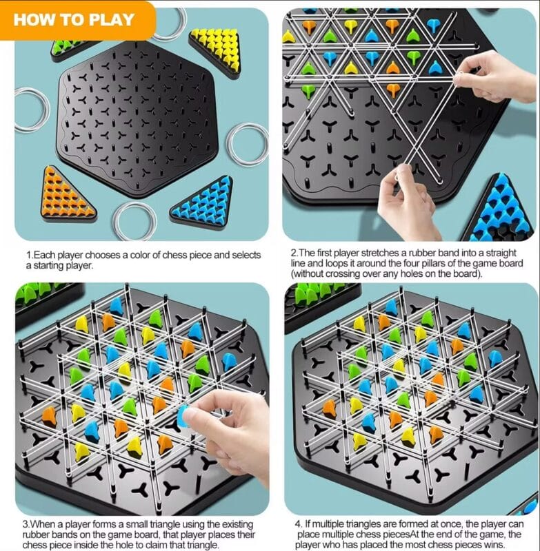 chain chessboard triggle