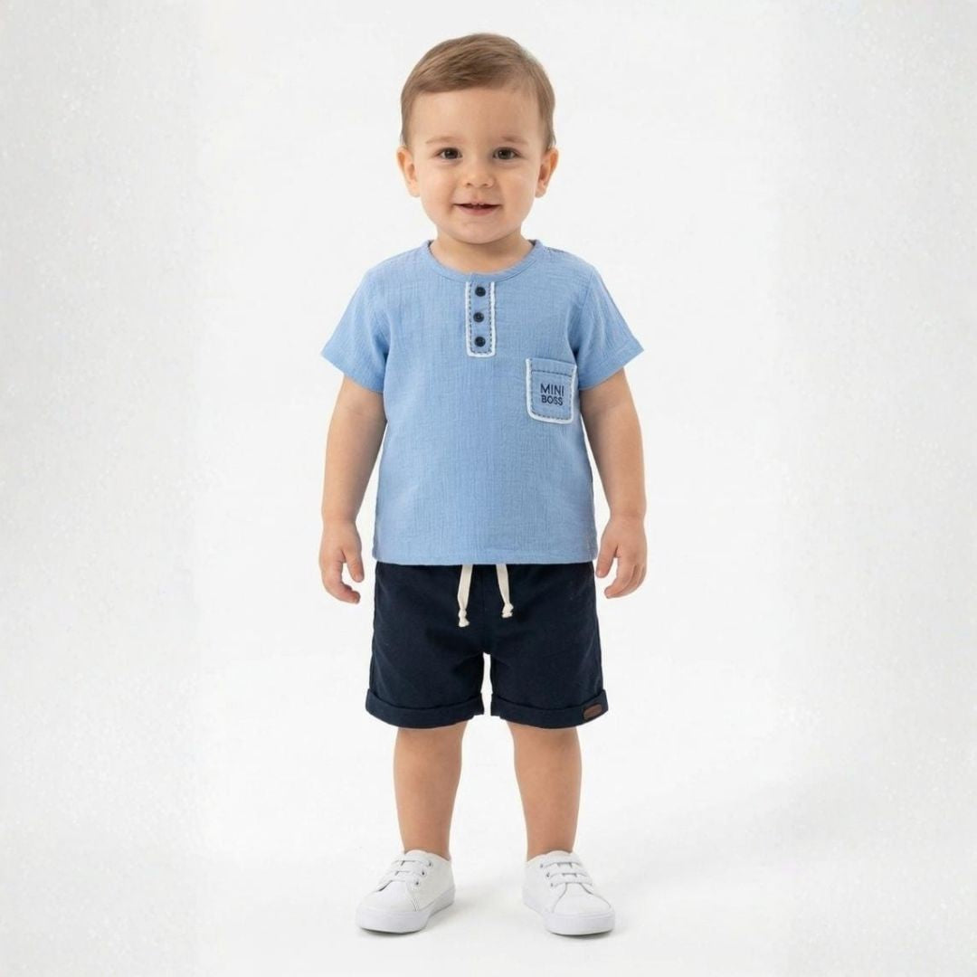 Baby Boy 2 Piece Summer Clothing Set
