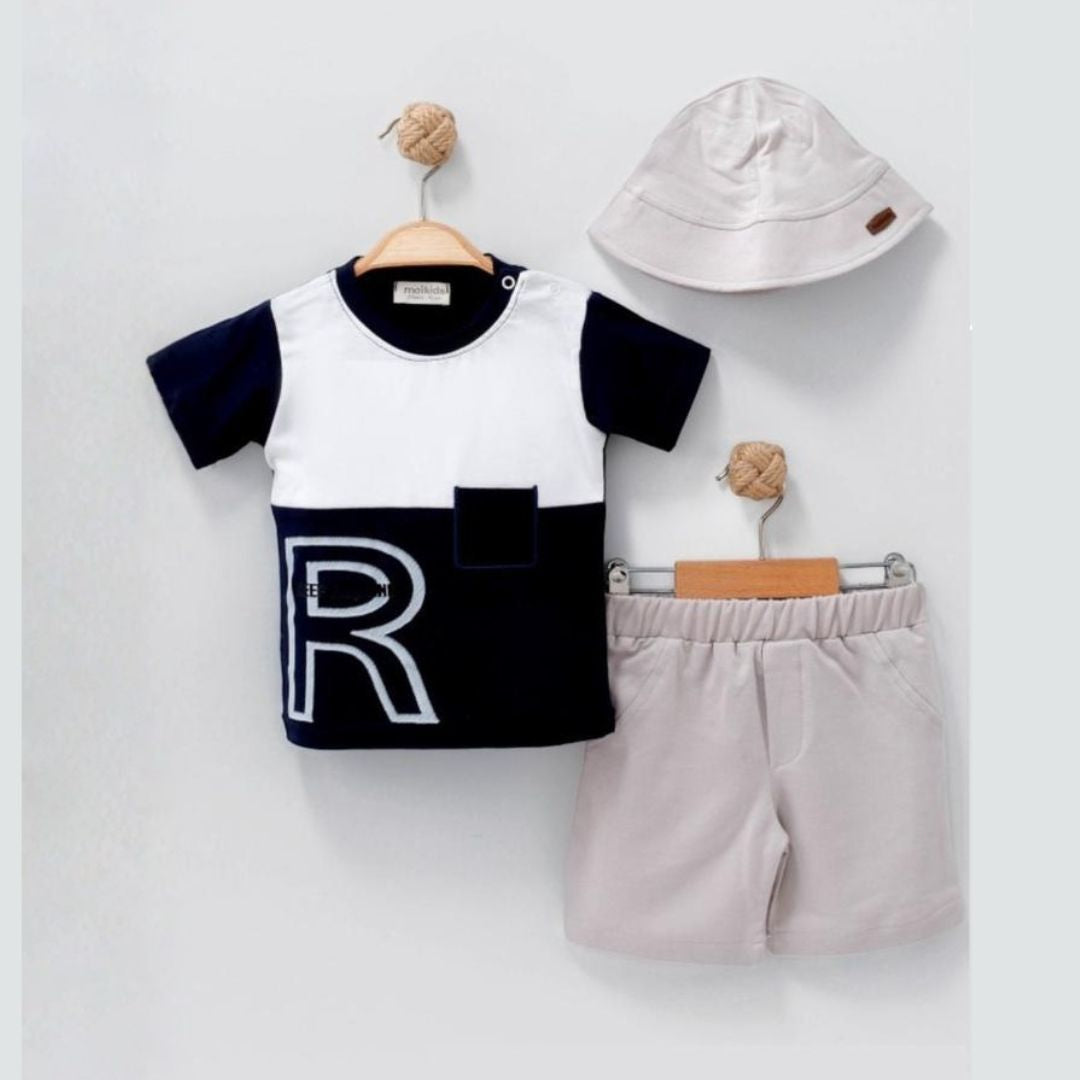 Baby Boy 3 Pcs Summer Clothing Set