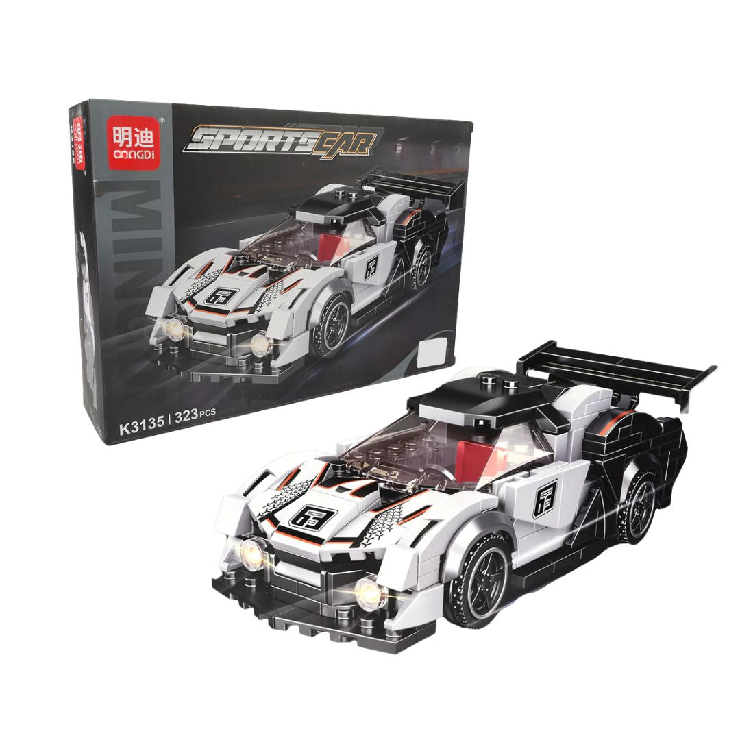 Racing Car Building Block Set 323 Pcs