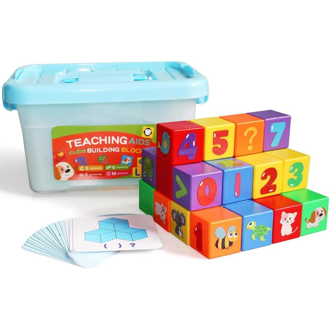 Colorful Building Blocks Set