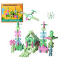 74 Pcs Wooden Pattern Blocks Set