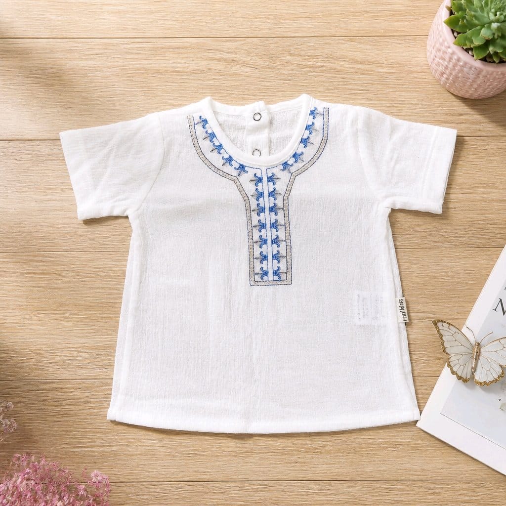 Baby Boy Casual Summer Outfit with Shorts