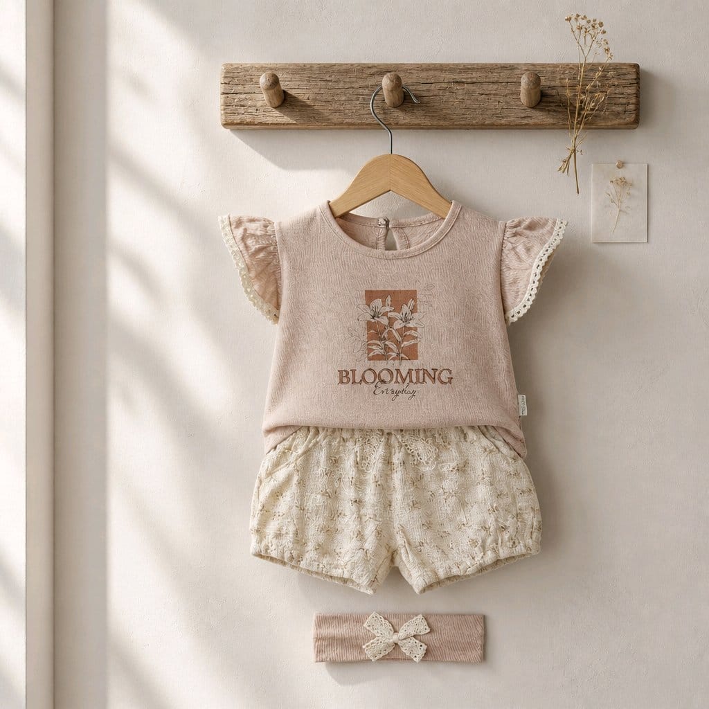 Baby girl 3 Piece Summer Clothing Set