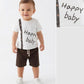 Baby Boy 2 Piece Summer Clothing Set
