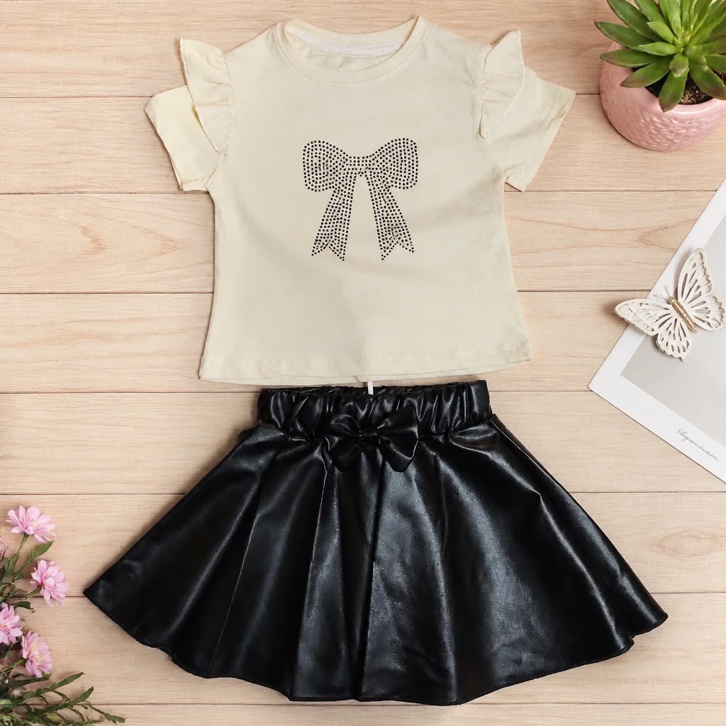 Butterfly Skirt Set