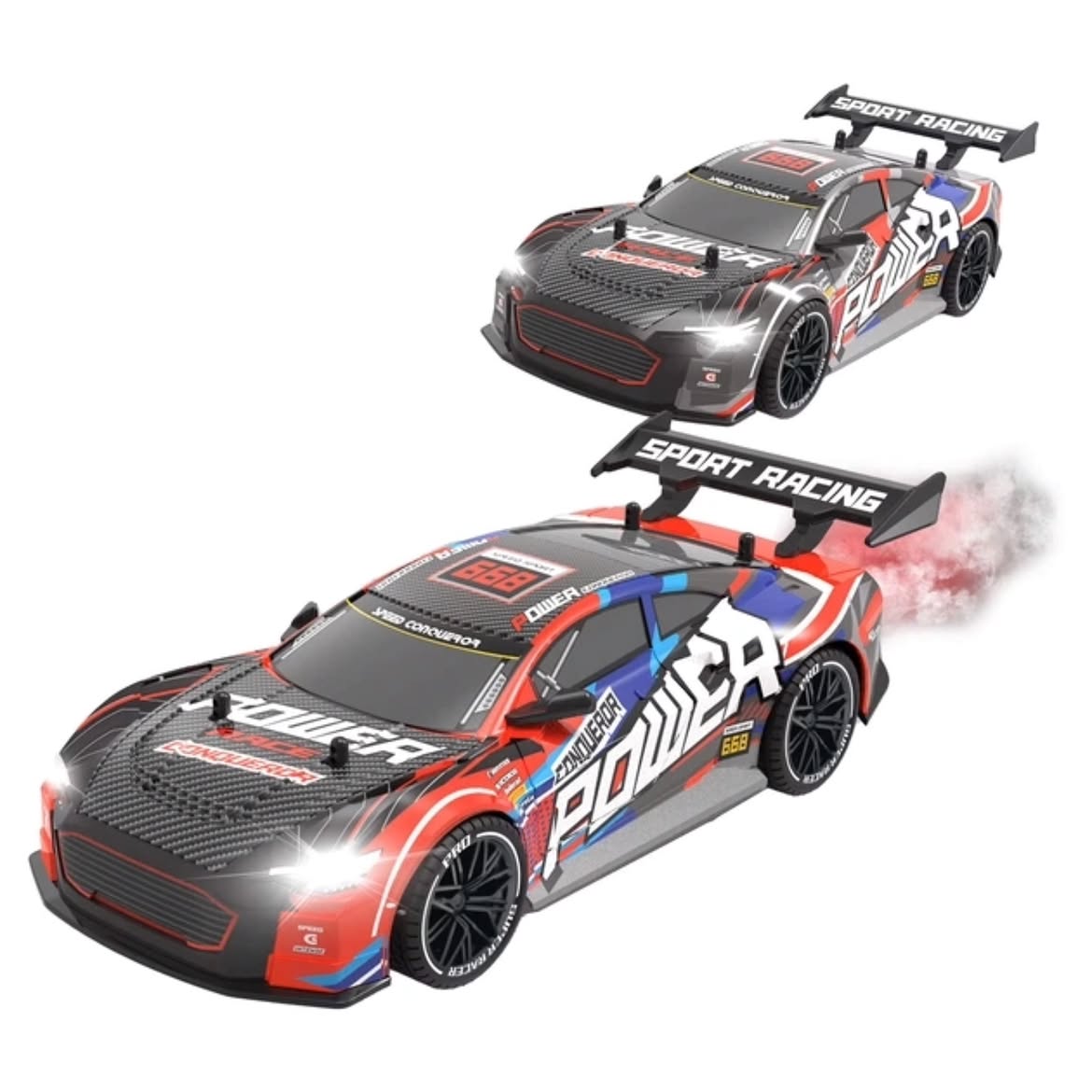 4-Wheel Drive Drift Racer RC Car – High Speed with Smoke Effect