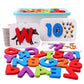 Wooden Early Education  ABC  Letter Cards 72 pcs