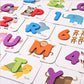 Wooden Early Education  ABC  Letter Cards 72 pcs